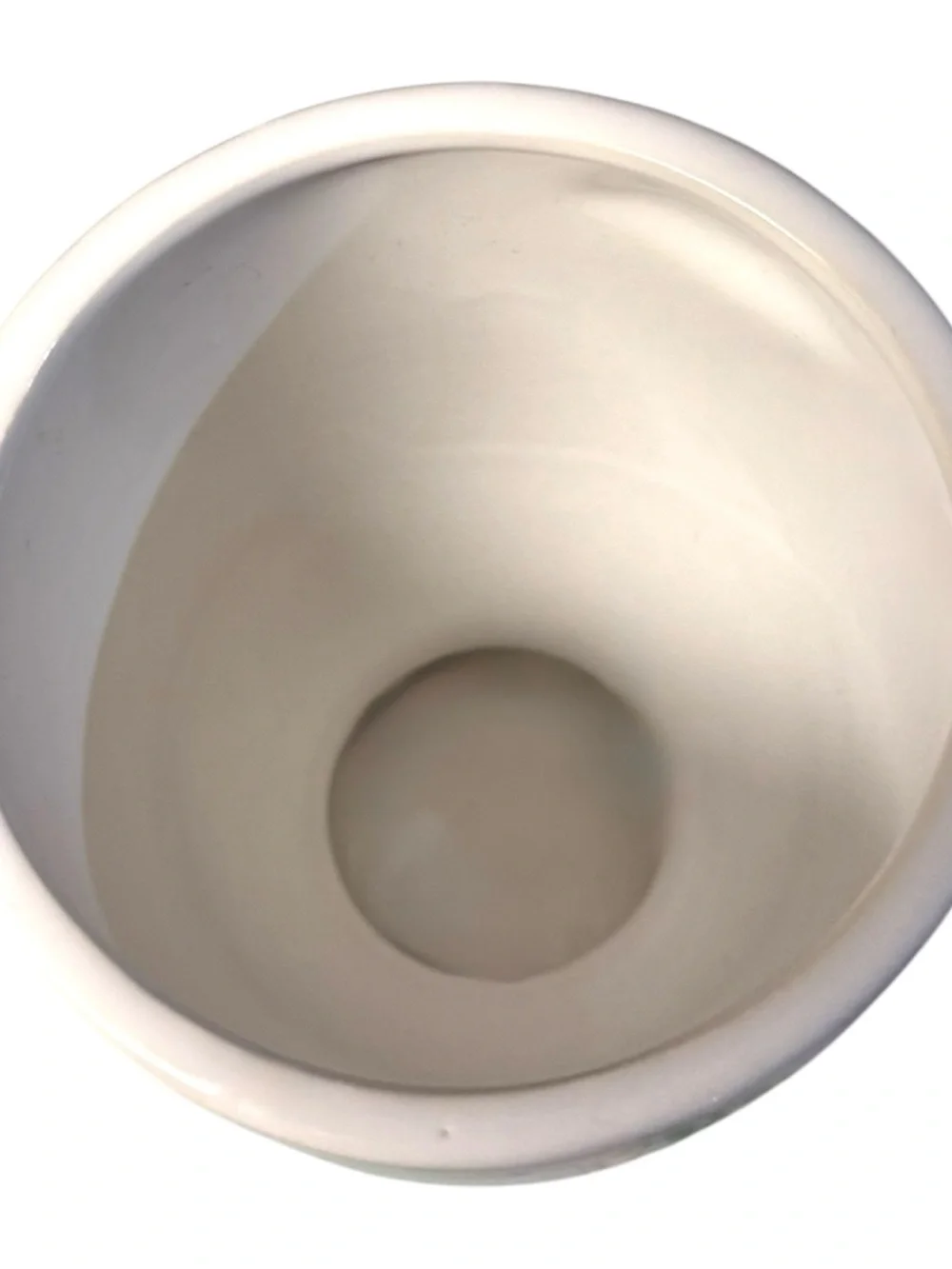 Afloral Vanilla Medium Celfie Ceramic Vase Brush Holder + BestBling Rose Brush